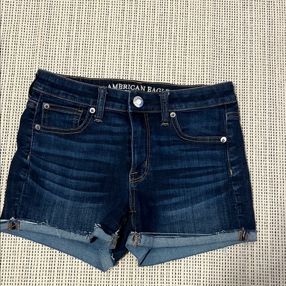 American Eagle Outfitters Dark Blue Super Stretch Jeans